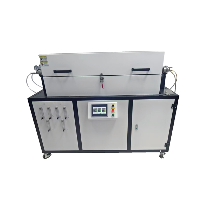 Hochreiner Quarzrohrofen mit drei Temperaturen